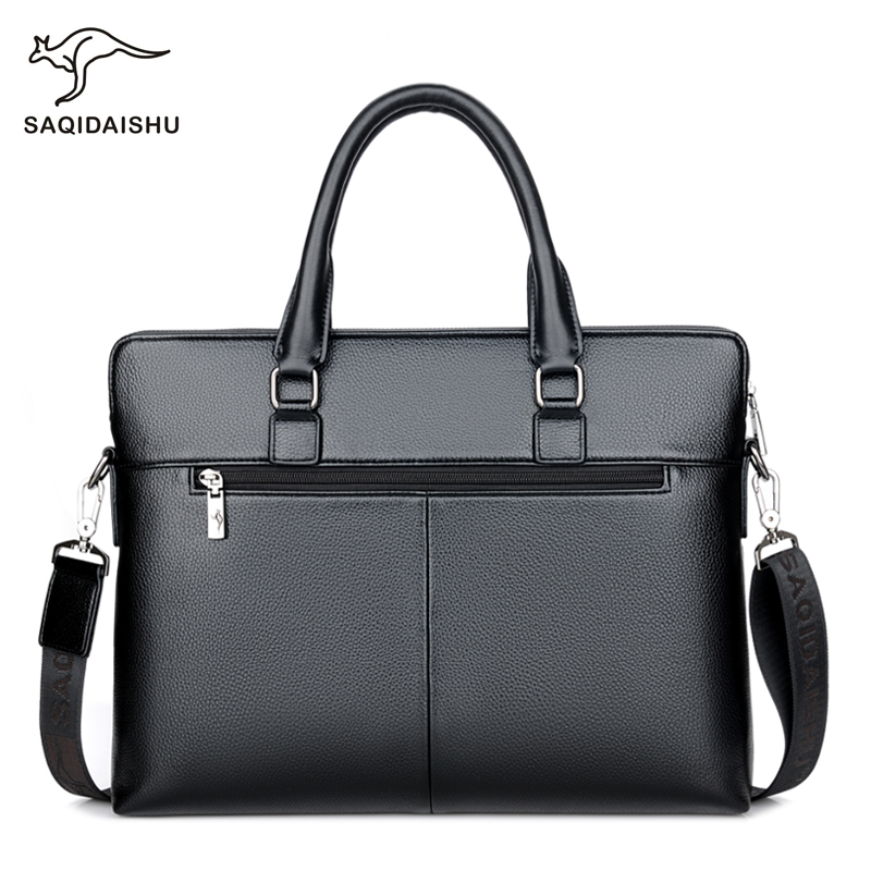 Luxury Bags For Men - Erkek Deri omuzdan askili çanta Iş