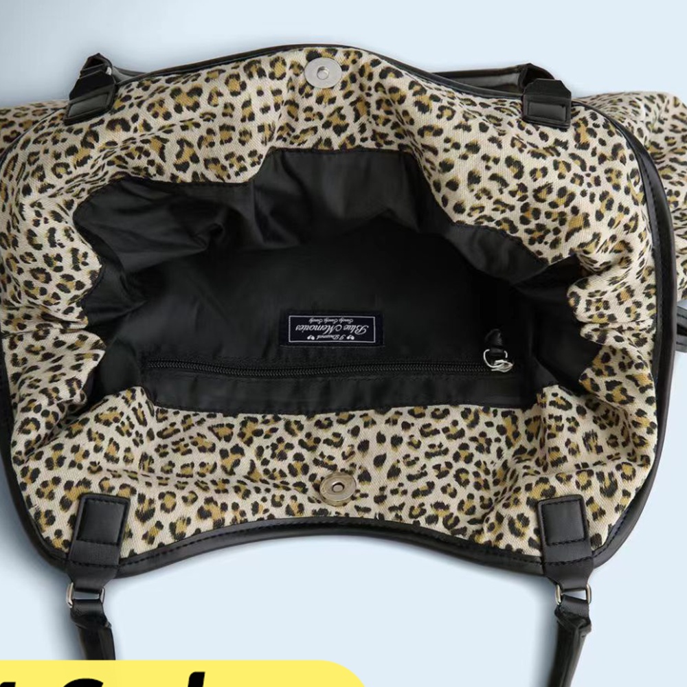 Luxury Bags 2026 Trends - Kadınlar için Leopar Desenli Omuz Çantaları