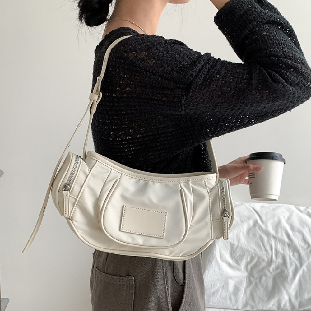 Luxury Bags Vegan - Vegan naylon koltukaltı çanta kadınlar lüks