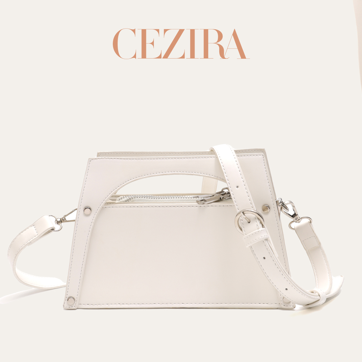 Luxury Bags Vegan - CR Lüks PU Vegan Deri Üstten
