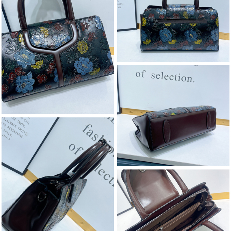 Vintage Çiçek Kabartmalı Bosto - Luxury Bags Vegan incelemesi ve fiyatı