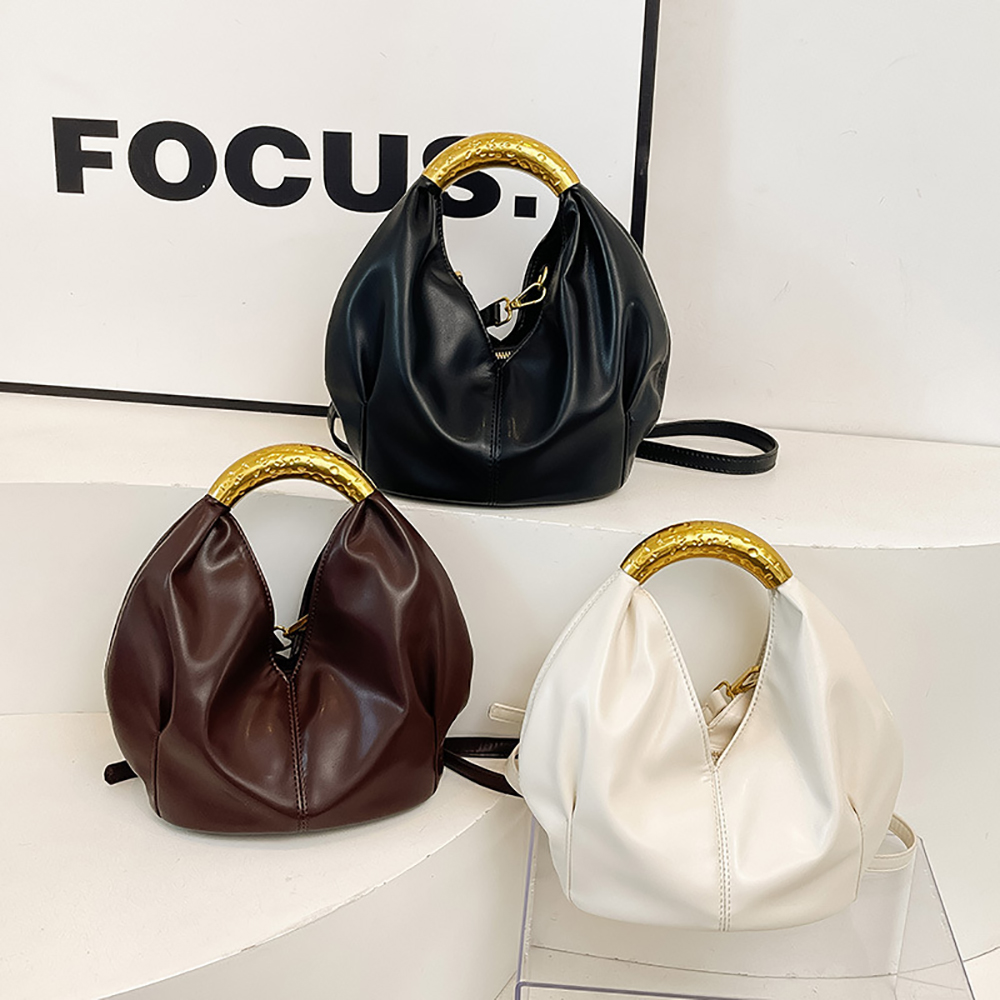 Kadın Küçük Deri Altın Saplı Ç - Luxury Bags 2026 Trends incelemesi ve fiyatı