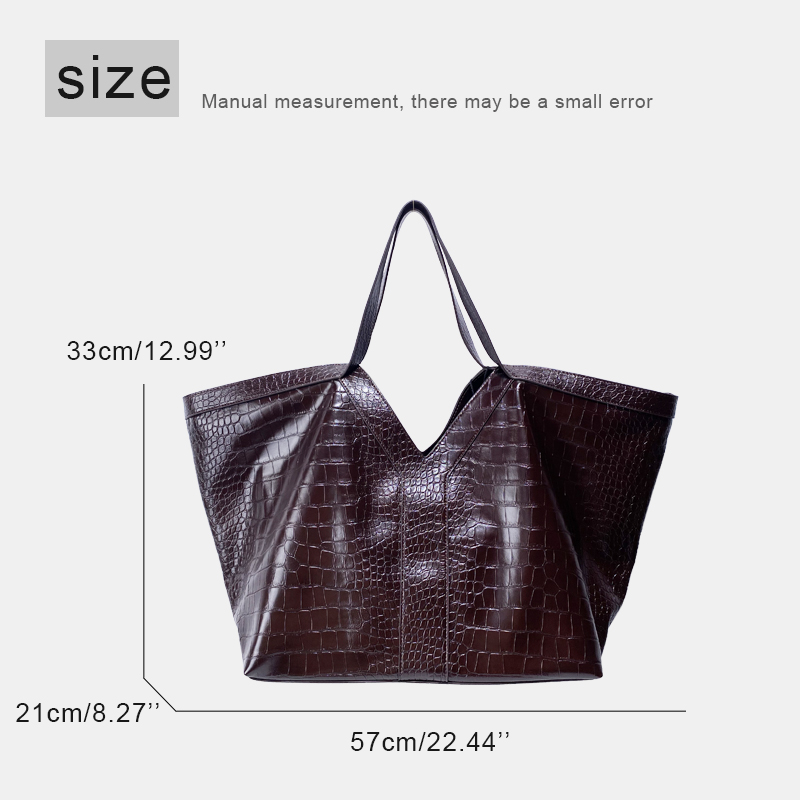 Büyük Boy Timsah Desenli Kadın - Luxury Bags Of 2026 incelemesi ve fiyatı