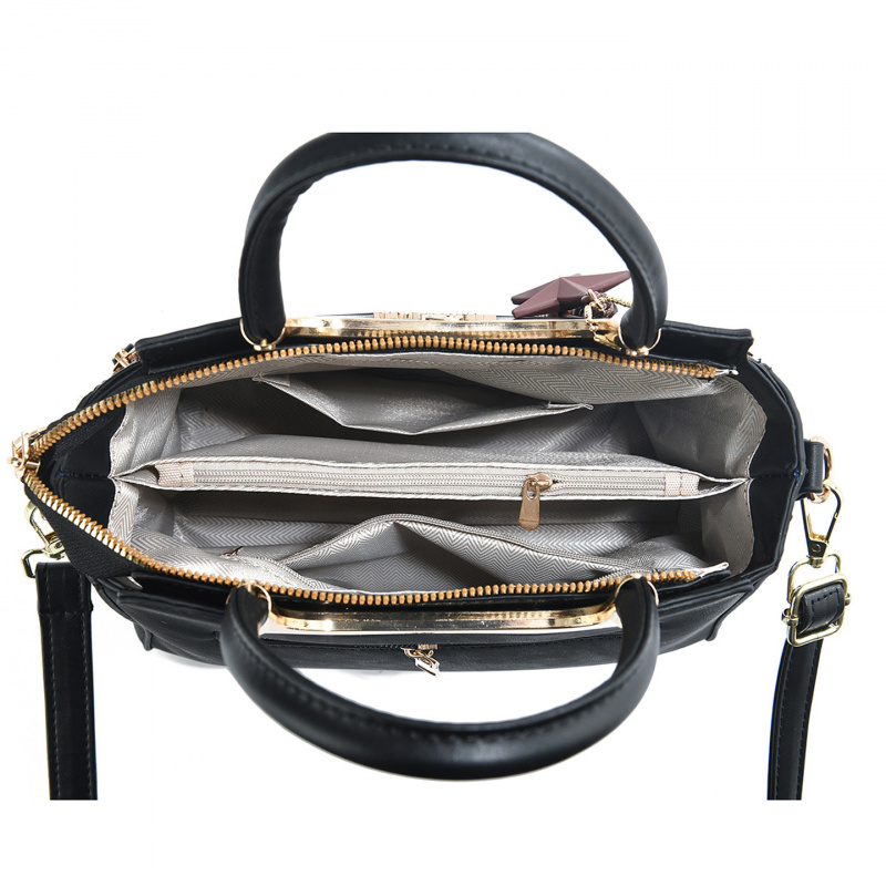 Şık kadın çantası, düz renk, l - Luxury Bags Casual incelemesi ve fiyatı