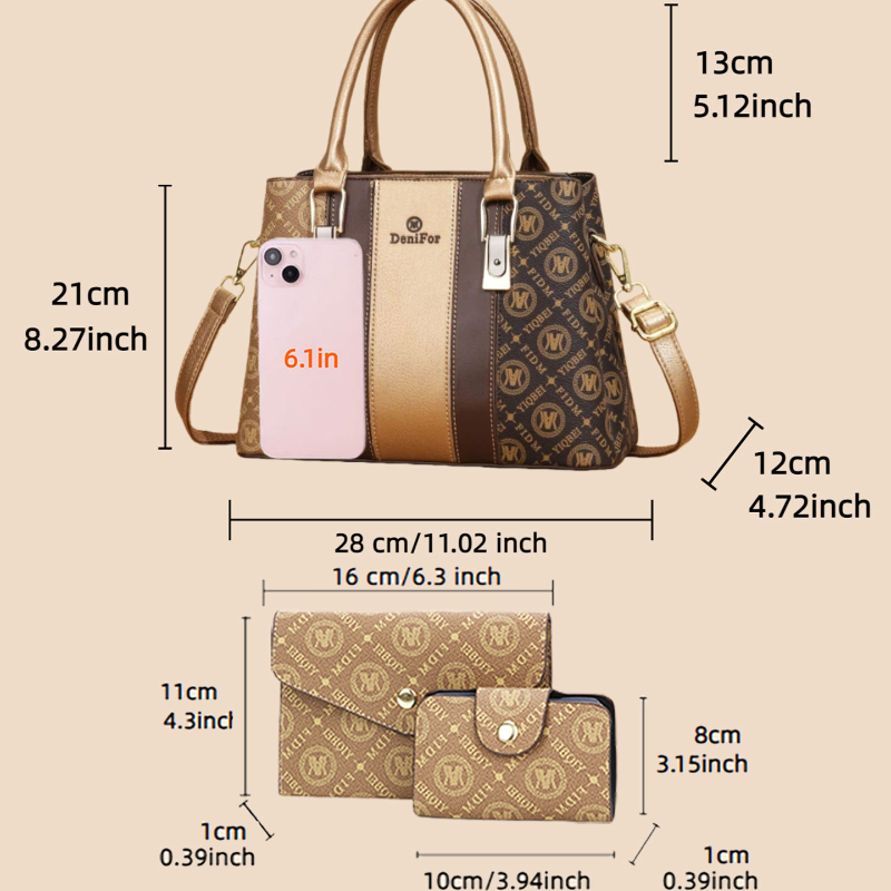 3 parçalı, eklemeli tasarımlı  - Luxury Bags Casual incelemesi ve fiyatı