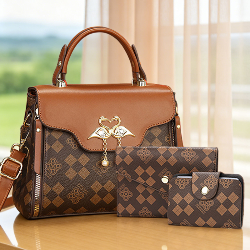 3 parçalı kadın çanta seti, ha - Luxury Bags Casual incelemesi ve fiyatı