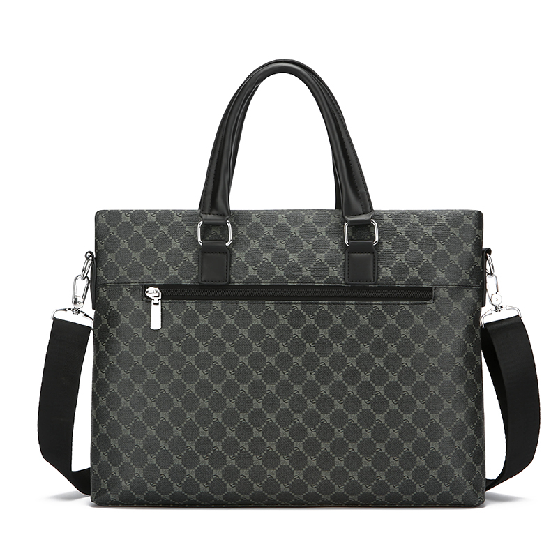 Yeni erkek baskılı PU deri iş  - Luxury Bags For Men incelemesi ve fiyatı