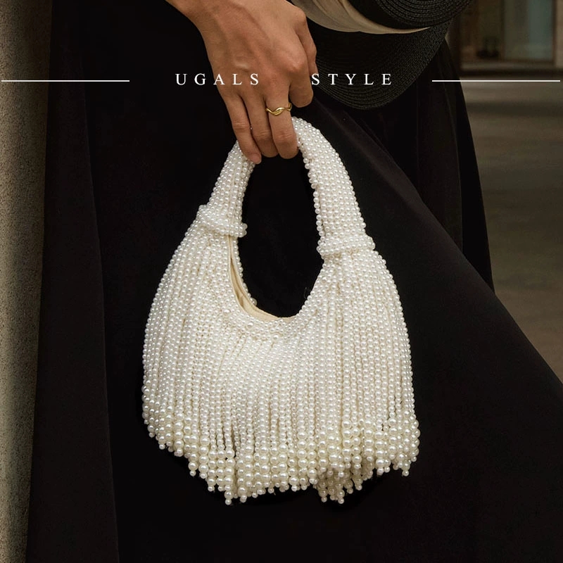 Tasarım Saplı İncili Abiye El  - Luxury Bags On Sale incelemesi ve fiyatı