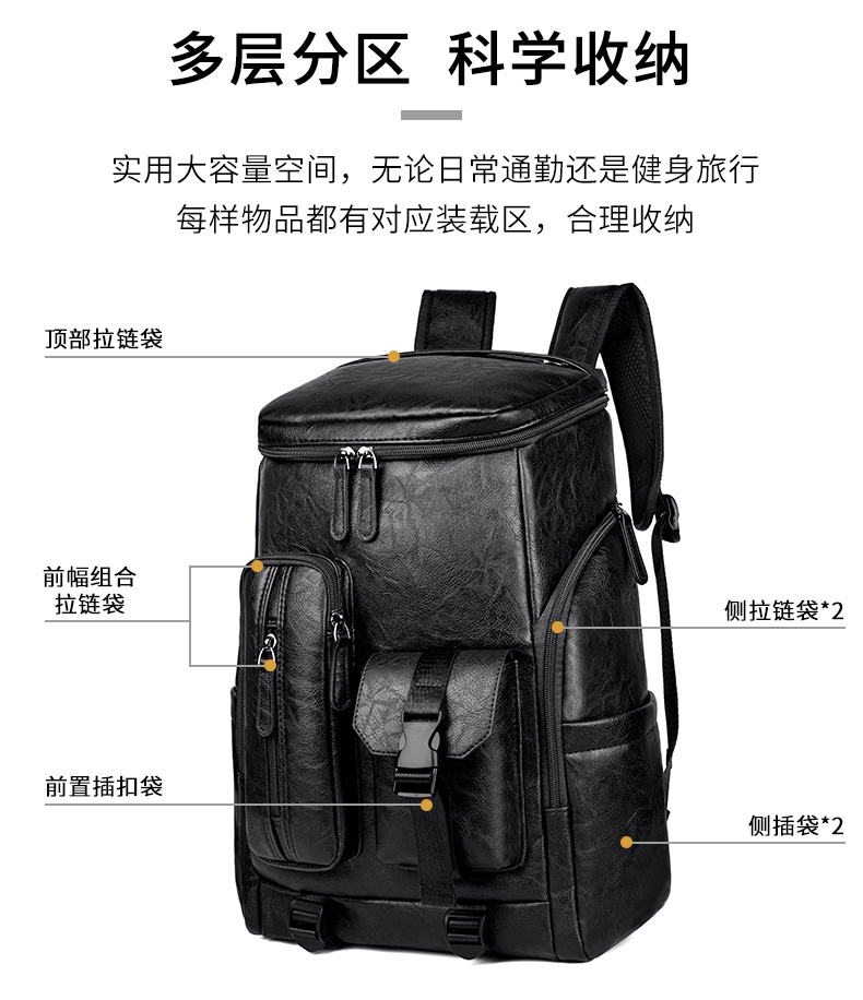 Moda Retro Sırt Çantaları Lüks - Luxury Bags For Men incelemesi ve fiyatı